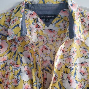 Tommy Hilfiger Blouse Zip Front XL Runs Small